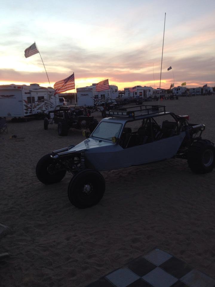 Beautiful glamis sunset