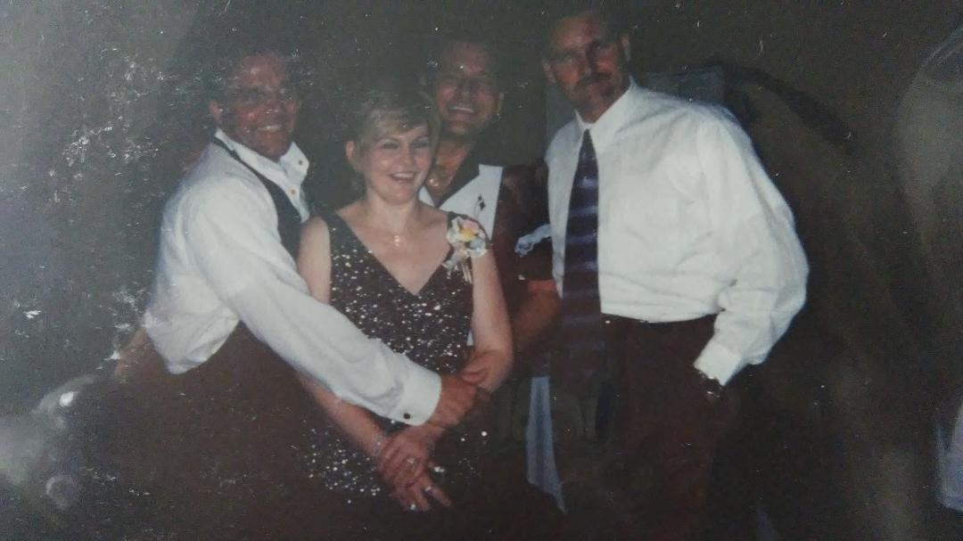 Me and my 3 baby brothers,over 20 years ago❤️