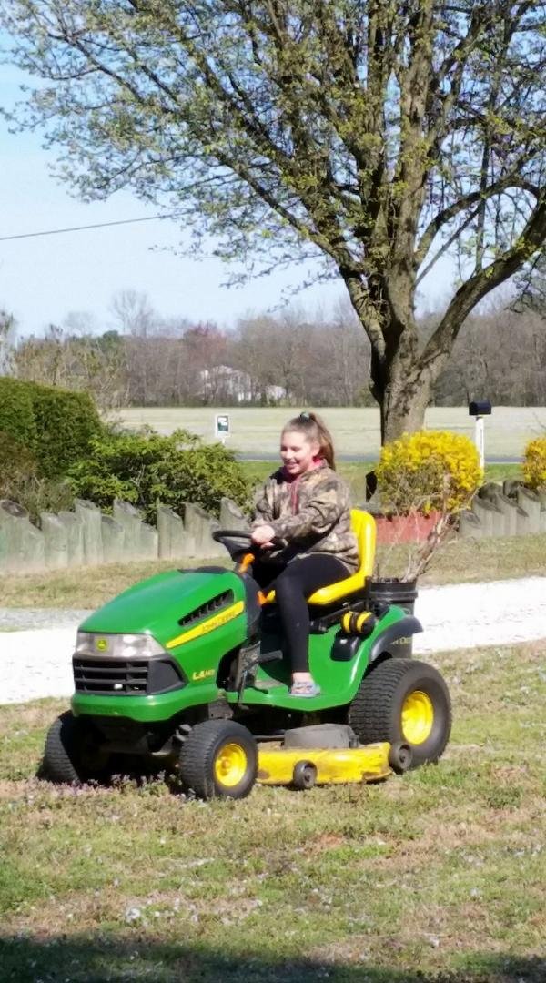 Had a helper today.....