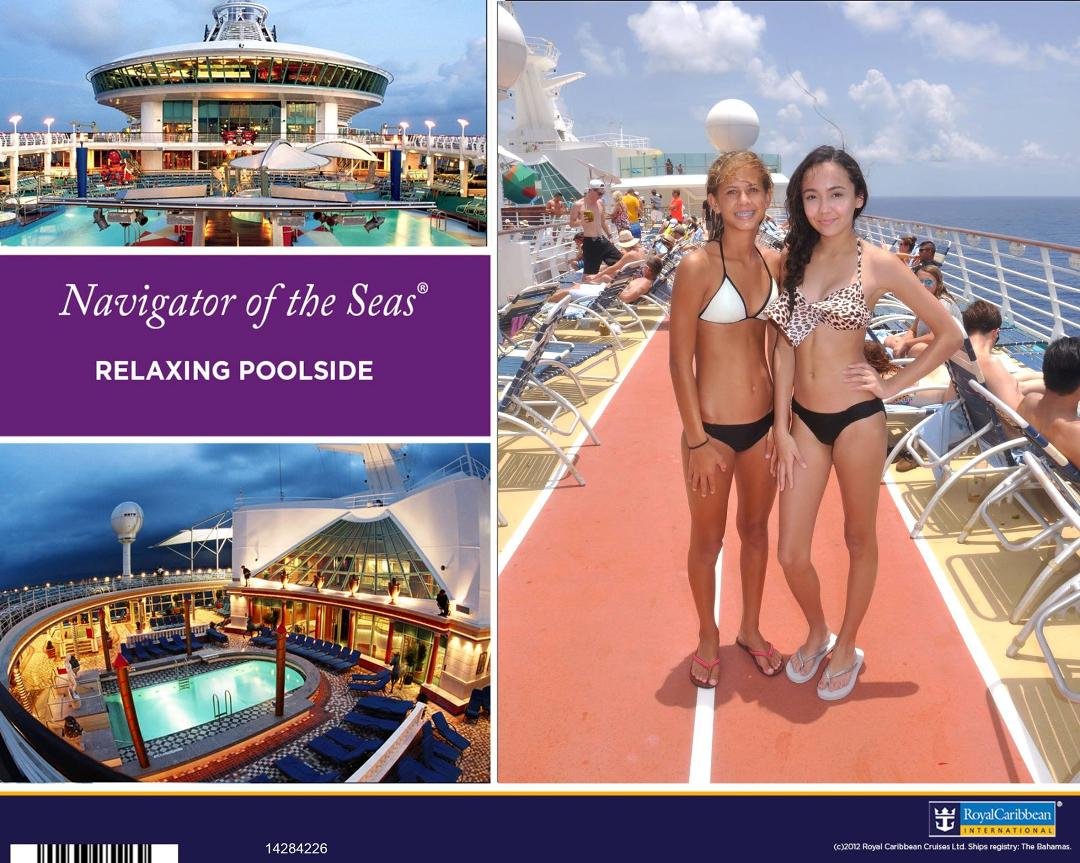 The following pictures are of the cruise Sandra, Nicky and I just returned from to Cozumel, Belize and Roatan.  No one got seasick!
