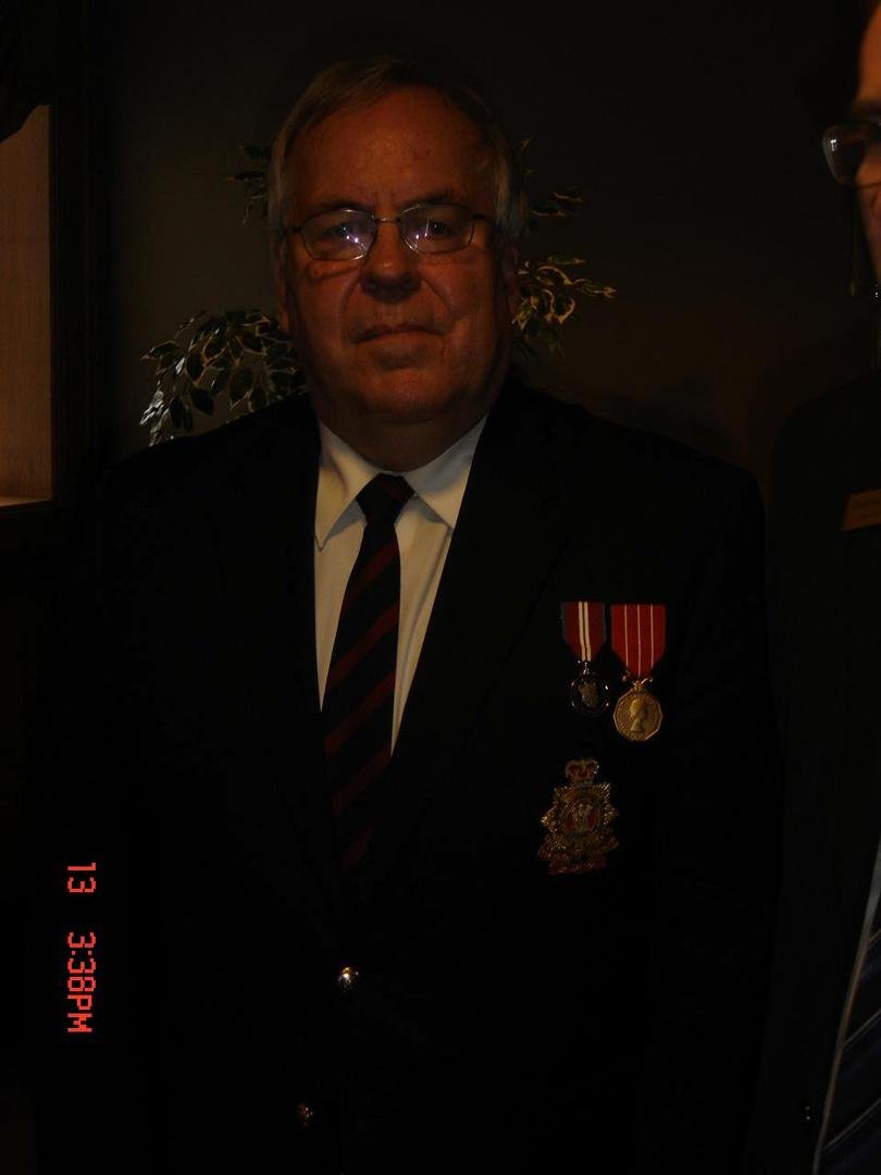 Queenn's Diamond Jubilee Medal: - On Sunday, January 13th I received the Queen's Diamond Jubilee Medal from my local MP (Stephen Woodworth). It was for a lot of volunteer work I have done with the young (as volunteer liais