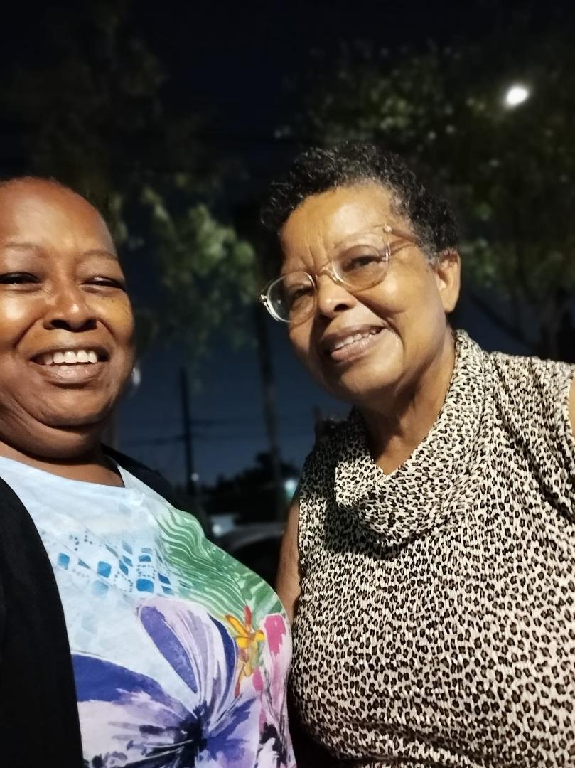 Me and Dorothy in Long Beach.