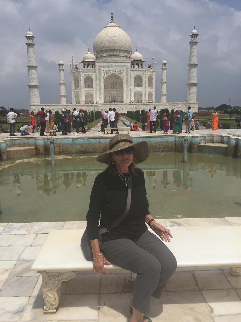 Having fun in India