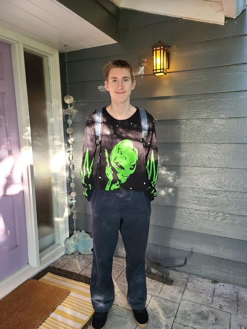 Kellen's first day as a senior!