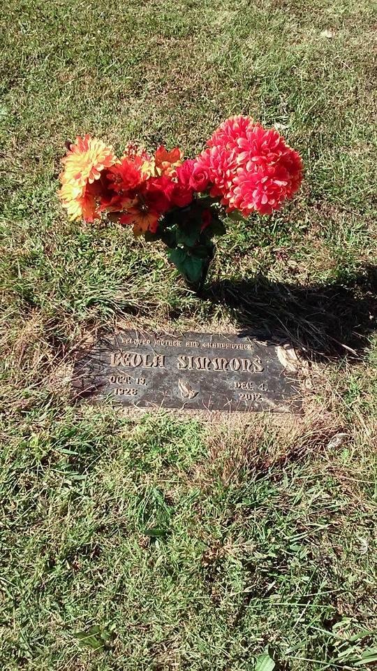 visiting my mom on her birthday