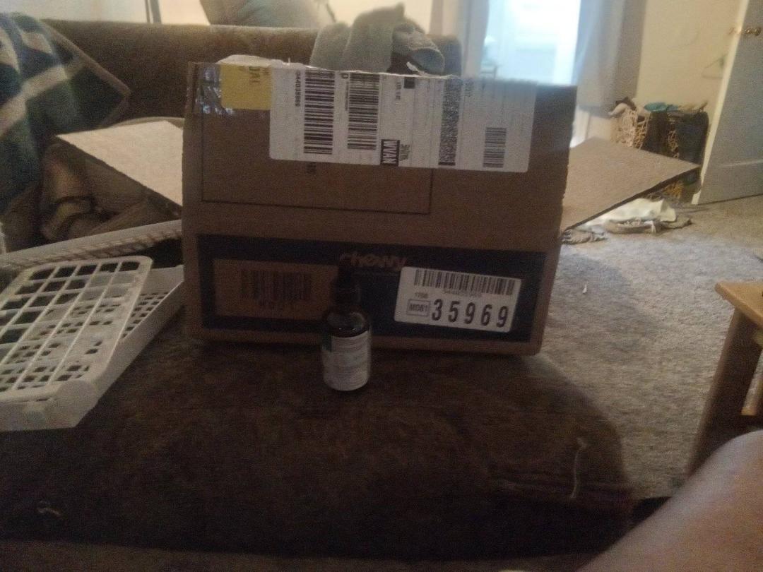 A 1.5 Oz bottle came n this big ass box!!