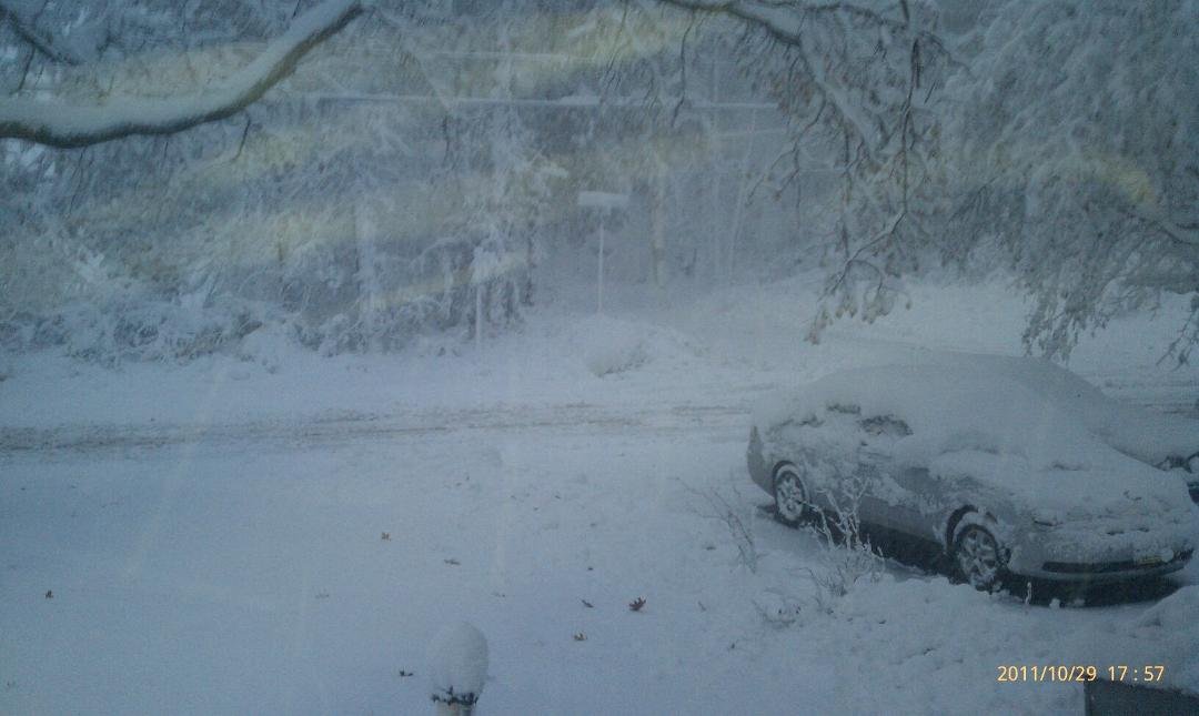 I hate snow already