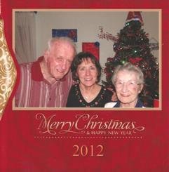Mom, Dad and Me at neighbors Christmas Party...