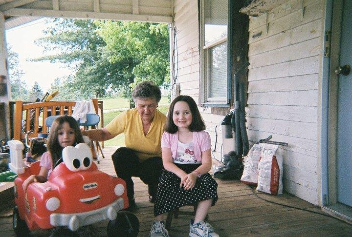 William Hatcher's album, trip up to see grandkids