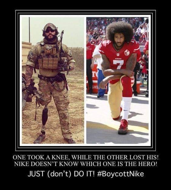 TAKE A KNEE!