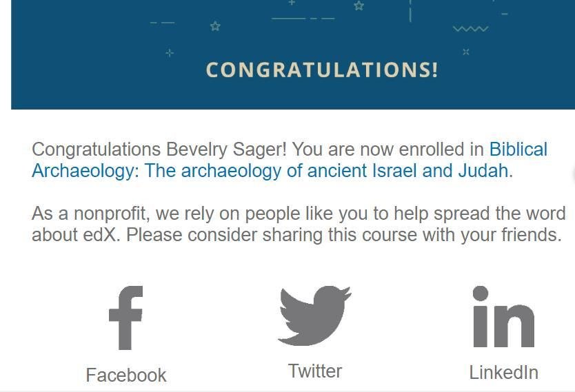 Time for a new course in Archaeology Iv been waiting 🙏