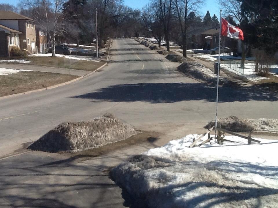 To all my Halifax family this is what it looks like out my front window. Sorry!
