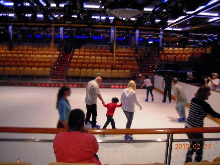 Jim and Shannon helped around ice by Tanner