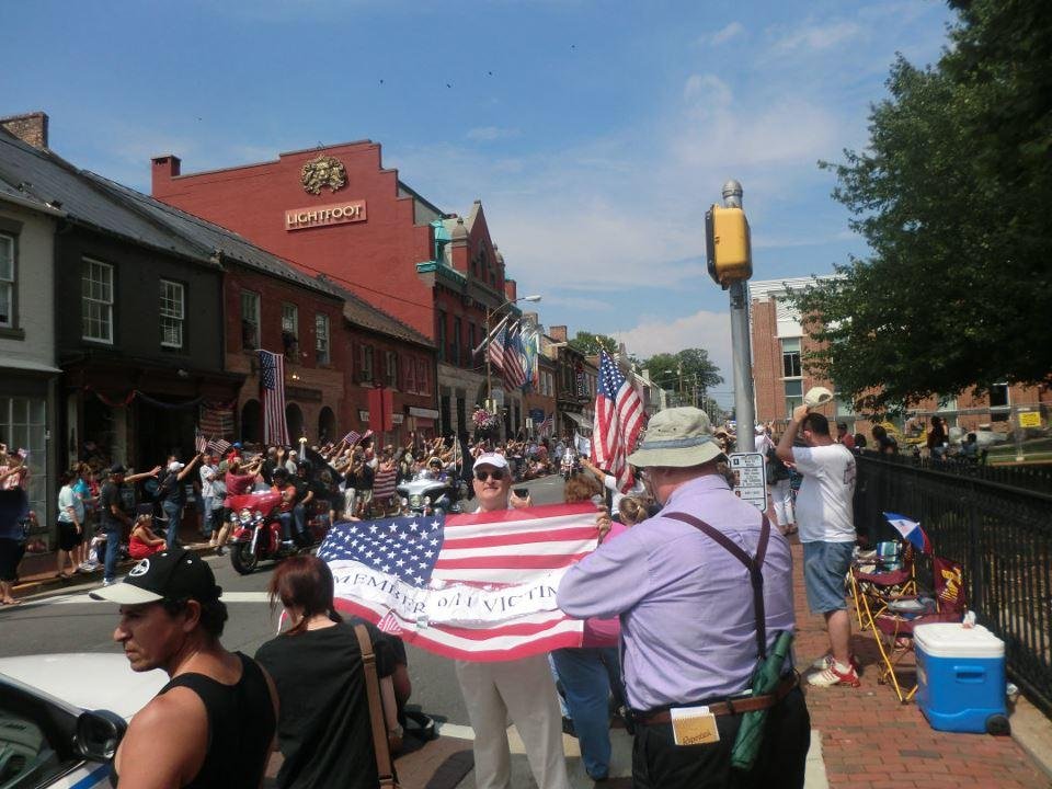 Tom Reed's album, 911 Memorial Motorcycle Parade