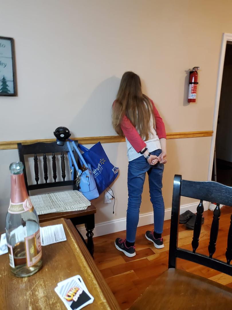 Birthday girl got in trouble 🤪