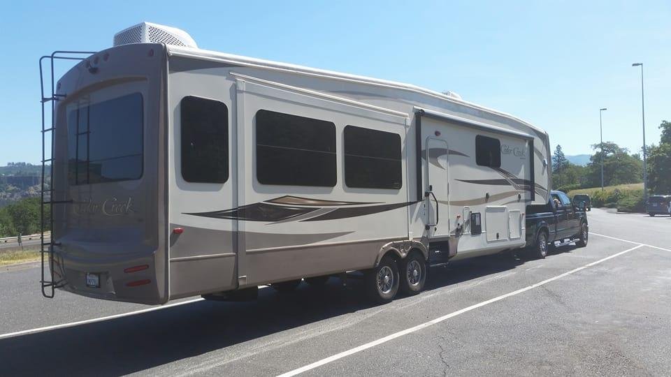 Ore fairly new 2015 RV. Which we traveled around the entire US last summer, 2016.