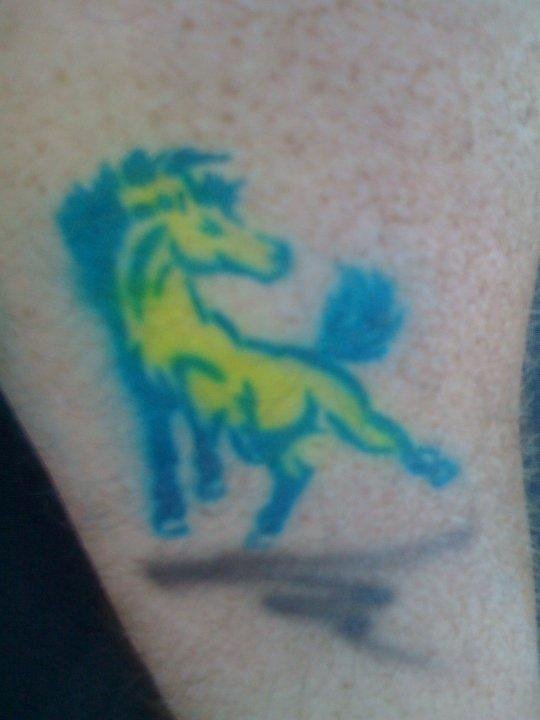CO Charger Pride Tattoo