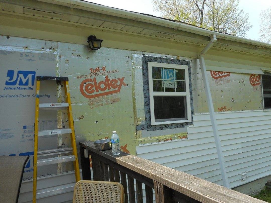 removing old sliding doors