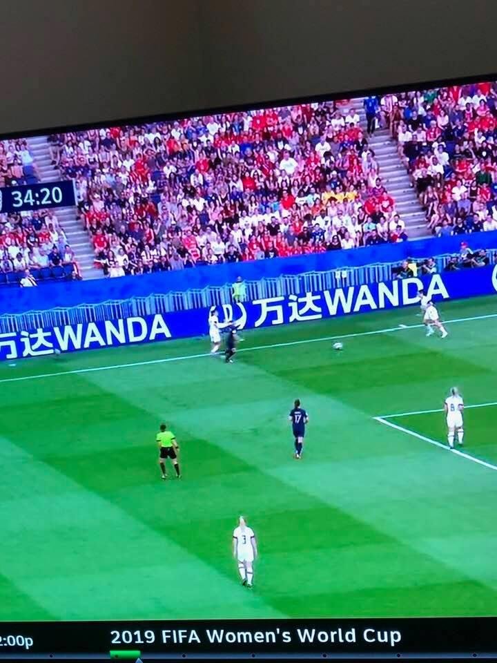 Wanda, didn’t know you were such a big women’s soccer fan!