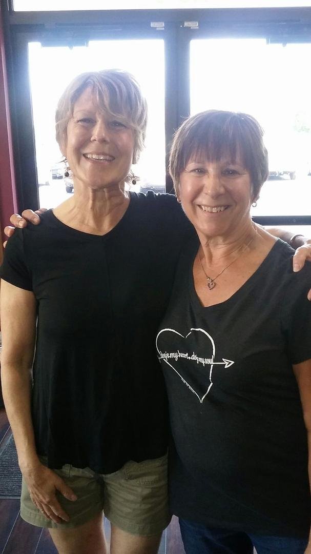 Ran into a great person from my Starbucks family! Miss seeing you,Margaret!!