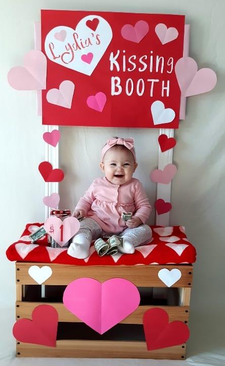 See my wonderful picture I got for valentine's from her nana an granddad she is so beautiful they made the background love them all