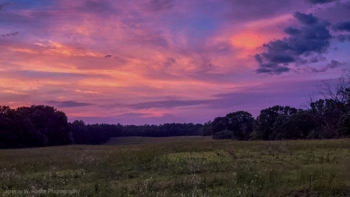 This Wautoma photo was perfectly captioned, "Purple Majesties Sunset," by the photographer Jeremy W. Riehle Photography/Wisconsin Nature Lovers Facebook.