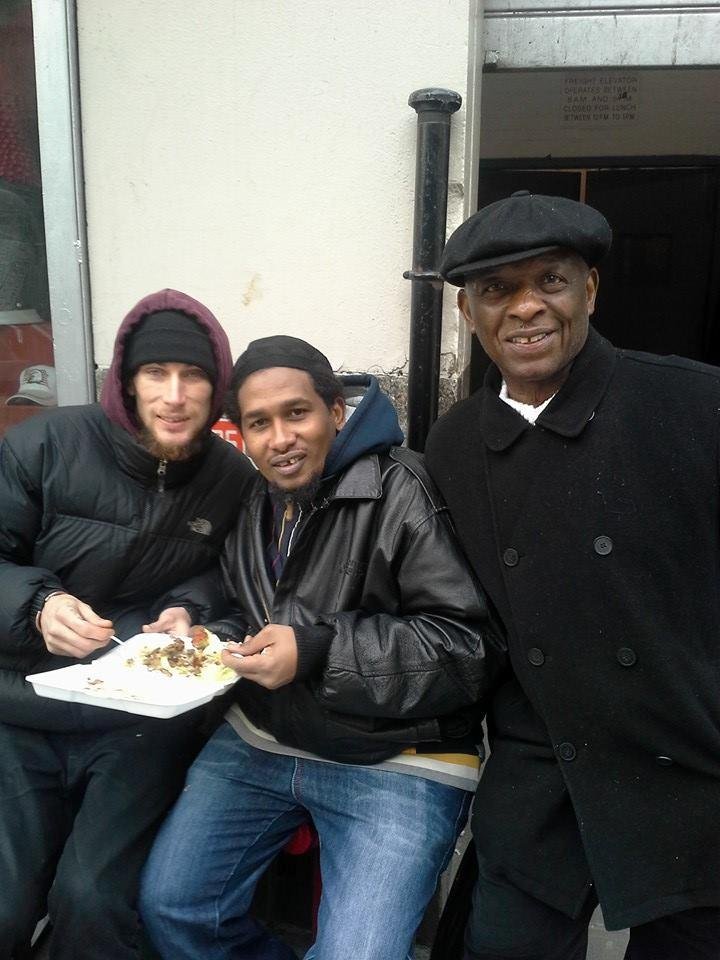 These are two of my Muslims brothers who are eating dinner from the same plate, this is what Islam teaches. This is Jihad in the truest sense of the word( to struggle with yourself ) not just holy war . As a Muslim, I have