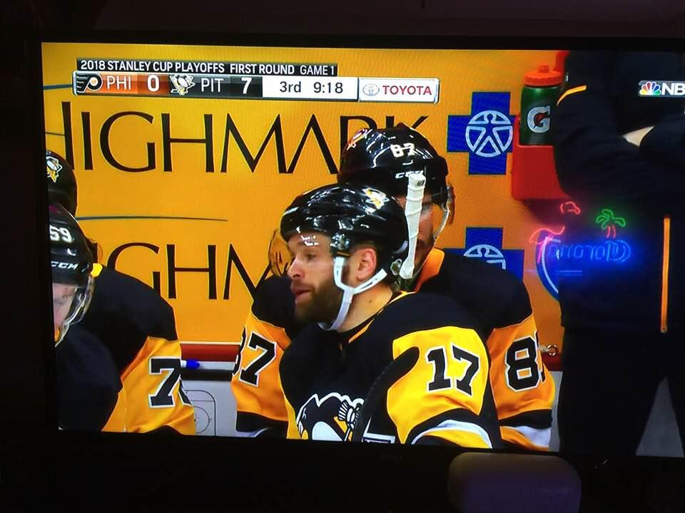 What a statement . The Stanley Cup Champions