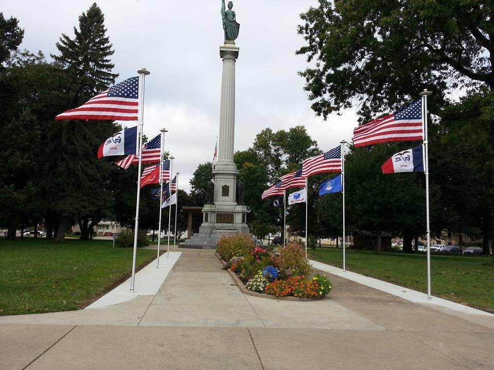 Anveue of Flags in the Atlantic City Park to HONOR OUR VETERAN'S .
GOD BLESS THEM.