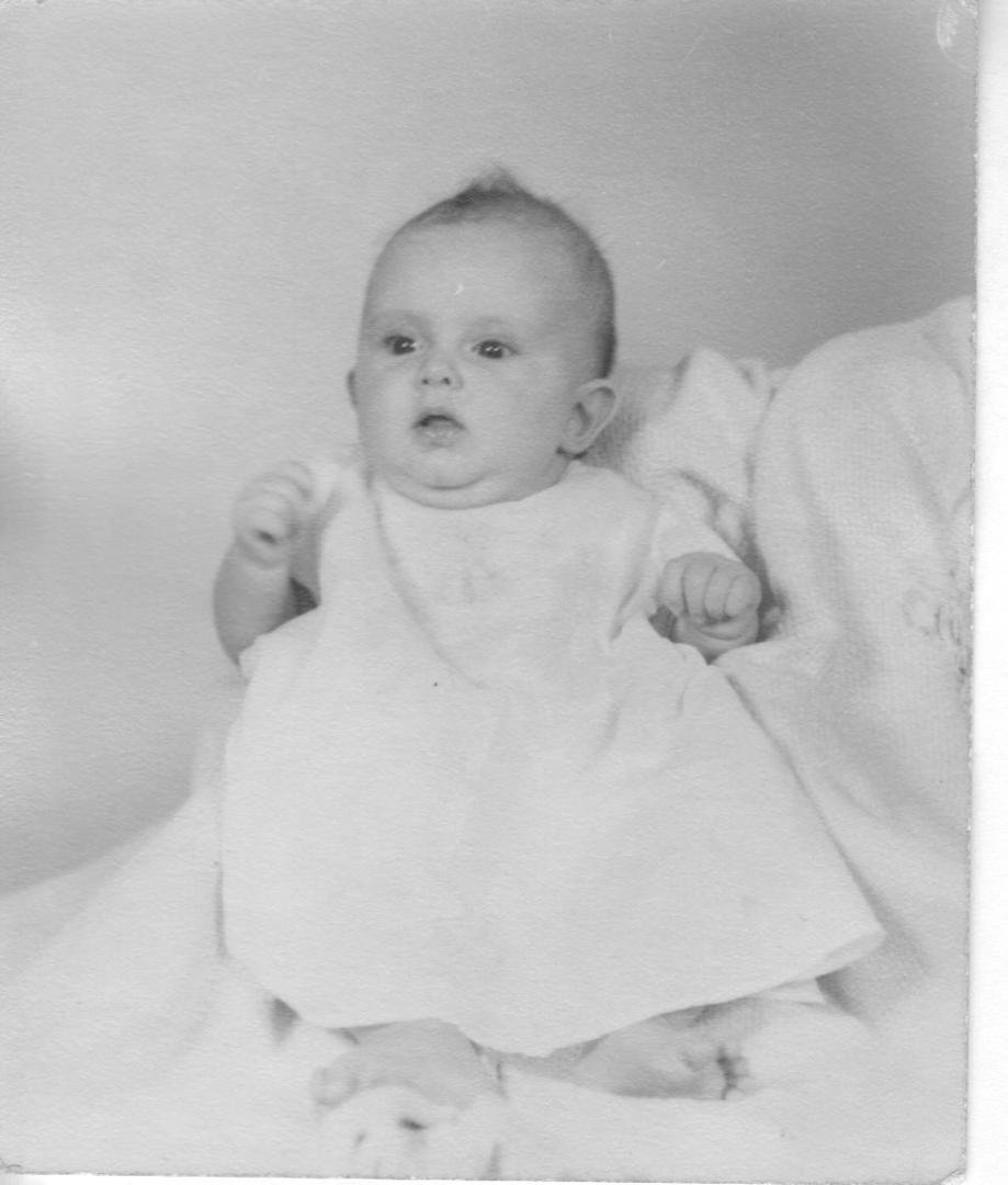 My sister Kathy at 2 1/2 The 22nd is your 1st new birthday since you made that journey to be new again. We will once again laugh together. Until then; Happy birthday!