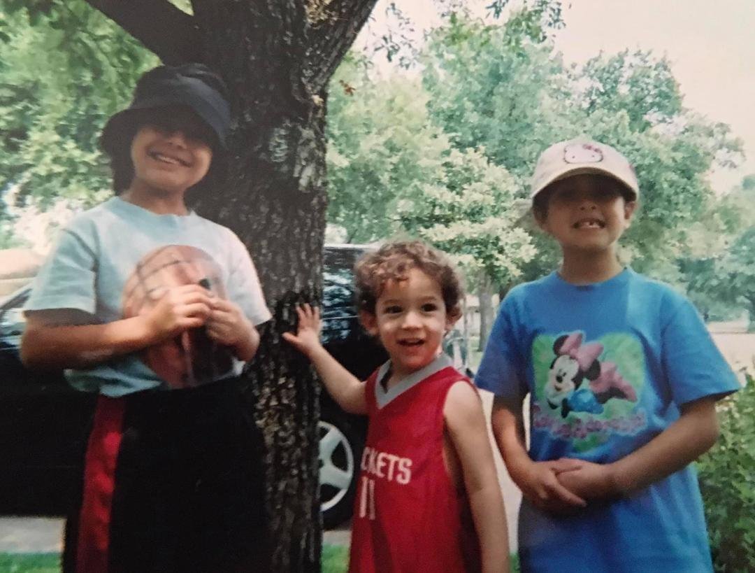 Circa 2005 - cousins...my cute gbabies..Sisqo, Josiah, and Alexa...