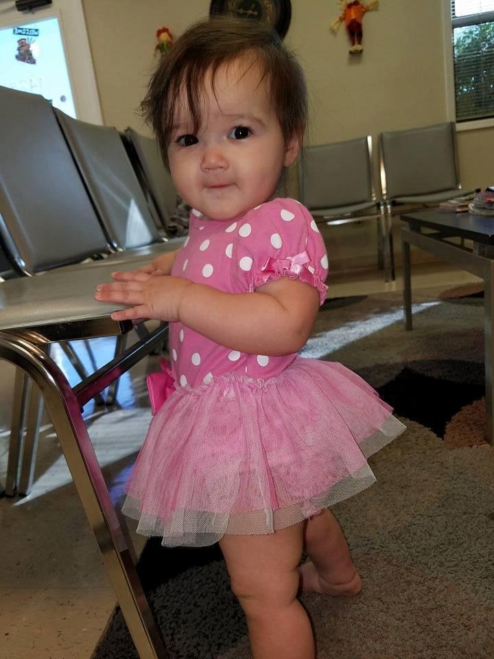 This is my New Year's Eve granddaughter, Winter. She is one year old today. Wow! how time flies. She's more of a blessing than can even
be put into words. Papa loves you so very much Winter. Happy Birthday. :-) <3 <3 <3