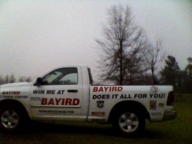 it is my and brenda truck