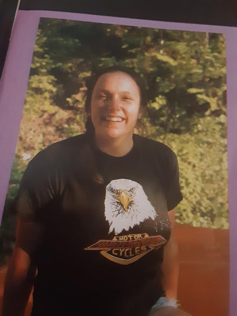 Happy summer, here is a picture of me from a weekend biker party, camp out. My best friend Kathy Boyce and I went. William Gaul you were there too! Picture taken summer of 1983, published in Biker Lifestyle magazine in Feb