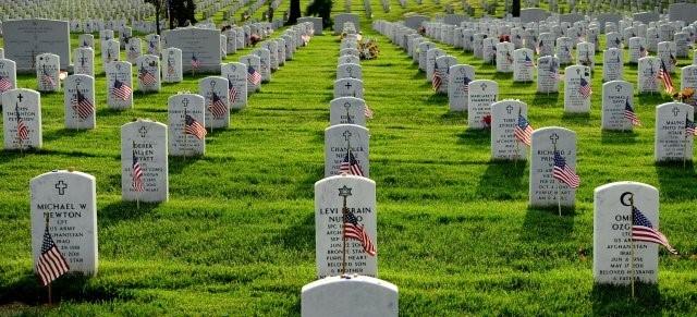 Veteran's Day is for guys like me, Memorial Day is for these Hallowed Souls.