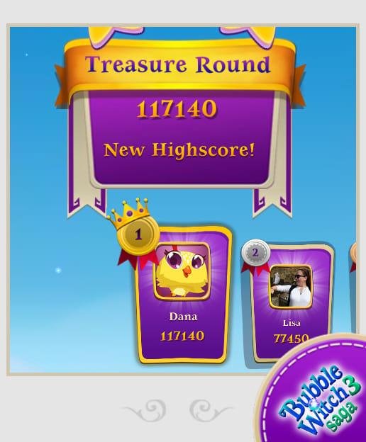 The game is only showing 4-5 players at this level right now. Yeah!!