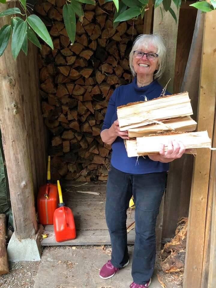 When I asked Rocky what we should do for our 54th Anniversary, she replied “Let’s split some wood.” So we did. 3/4 cord later we both felt good ...and no hangover. :-) Times sure have changed after 54 years!
#ProCamera
