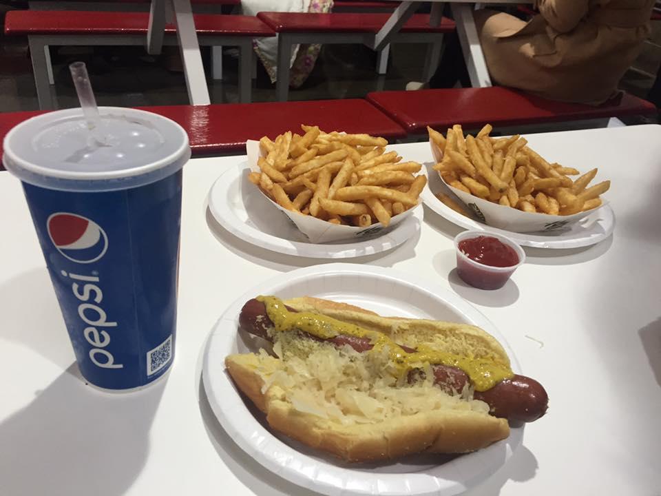 Bridgewater Costco. Notice the fries!