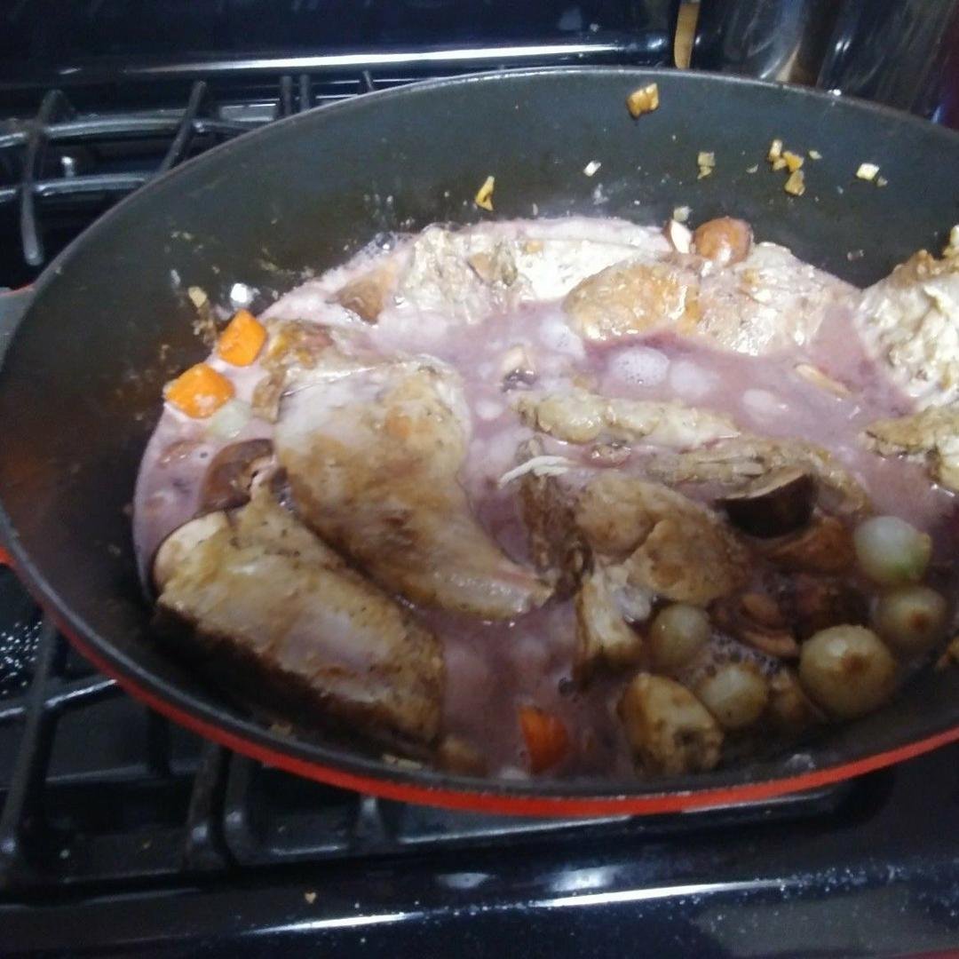 Civet de Lapin for dinner tonight!!