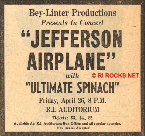April 1968... sweet memories!
I attended this concert with my friends Frank Martin and Charlie Jillson...