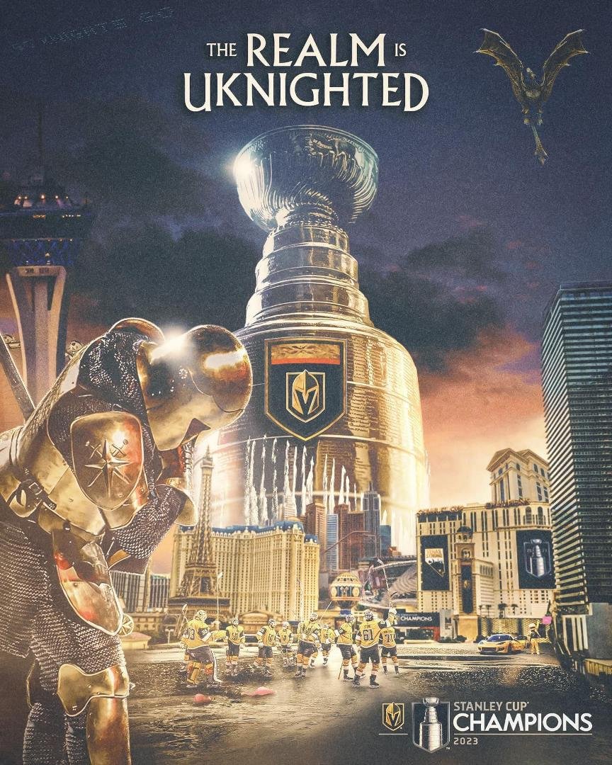 You can take the girl out of Vegas, but you can’t take the Vegas out of the girl! I am so proud of our amazing GOLDEN KNIGHTS!!! ❤️❤️🏒
Way to go #goldenknights