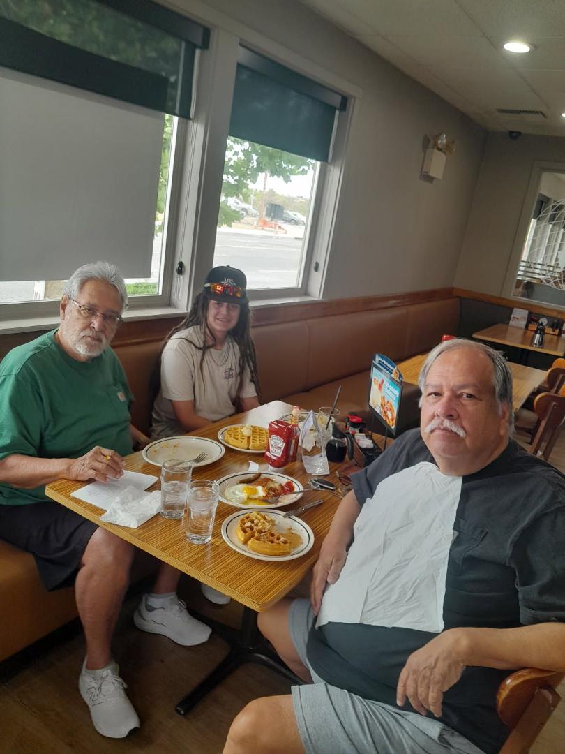 Another birthday breakfast with my grandson. How time flies