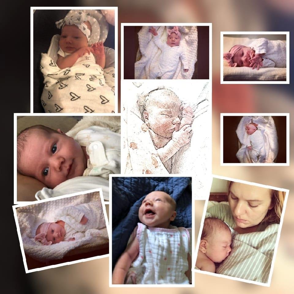 Our sweet Olivia just turned 3 months old