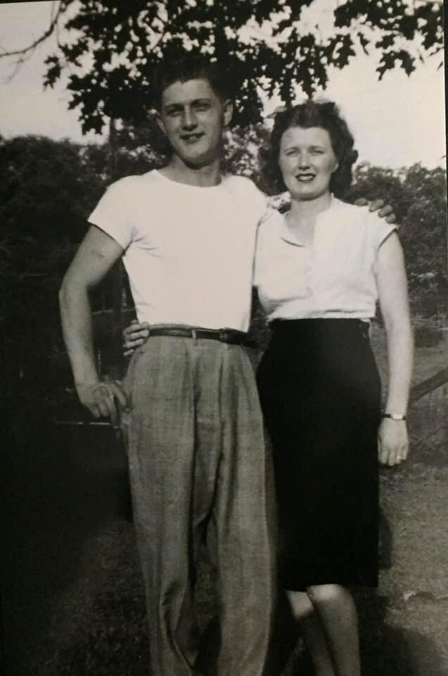 My parents, George and Phyllis Pate