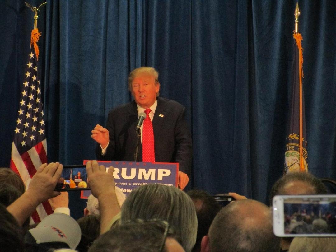 Went to the Trump Rally in Nashua, Dec 29th. Hi energy. Let's hope!
