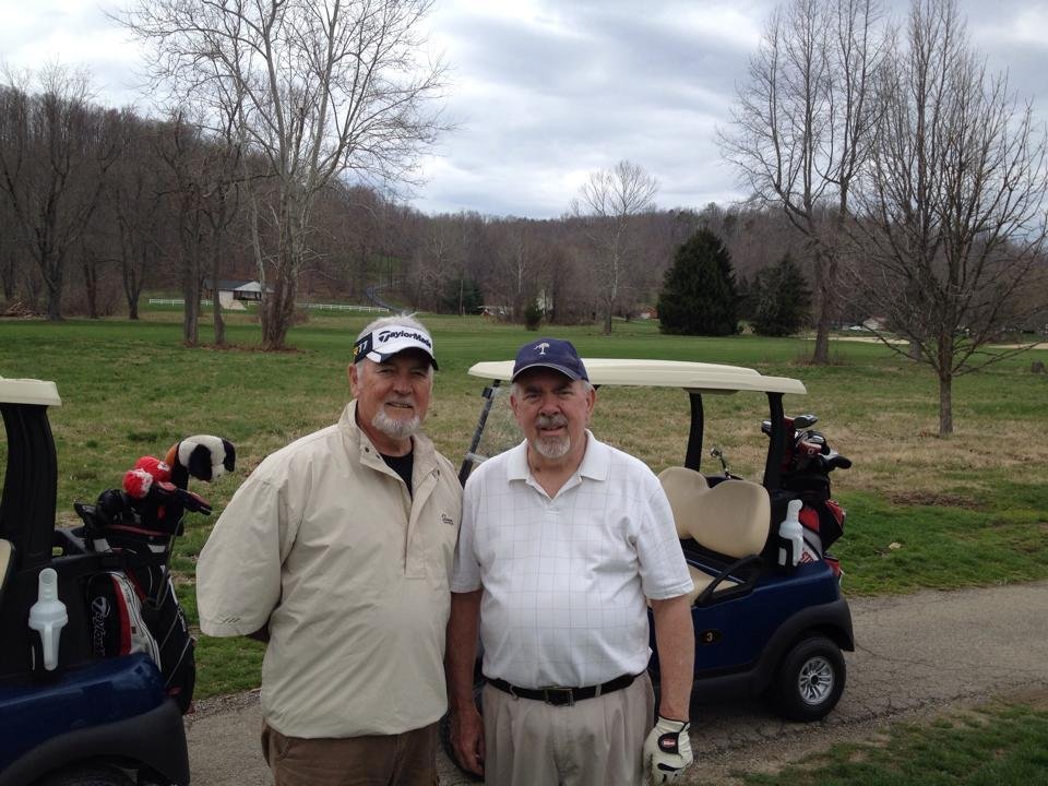 I played golf with your dad today thought you might like this picture