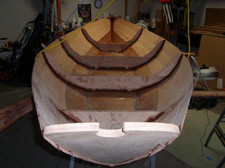 Elevated shot after fiberglass.