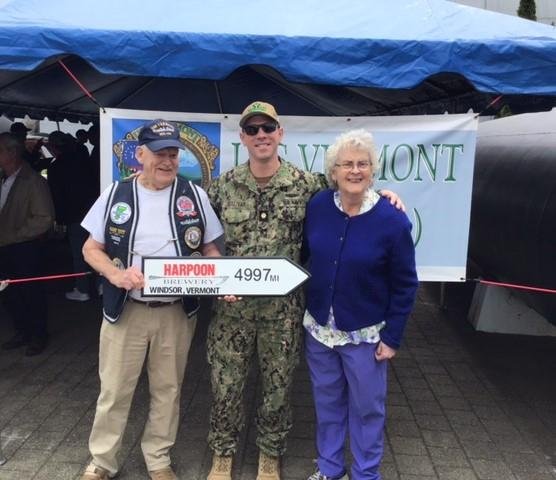 Me, XO of the USS Vermont and Cheryl