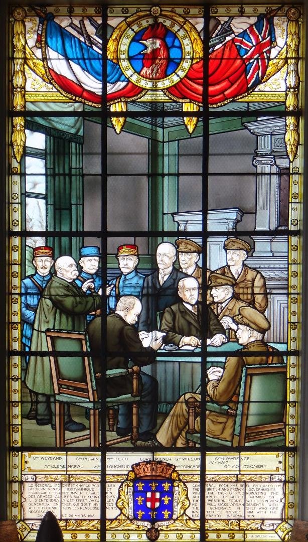 Here's the most important picture you will ever see (note Lord Milner, center, who united the Western Front and won WW I):