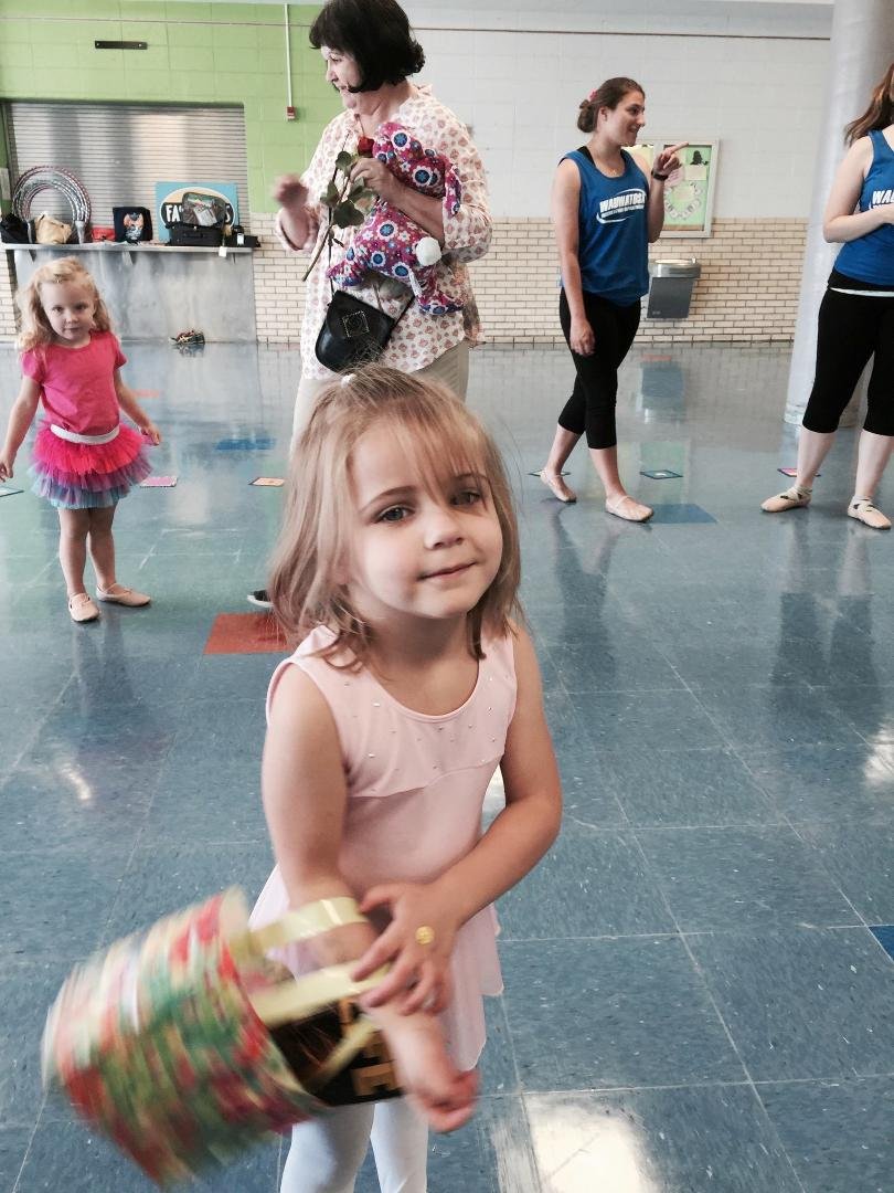 Our ballerina!
Hi Emma, See you on Wednesday